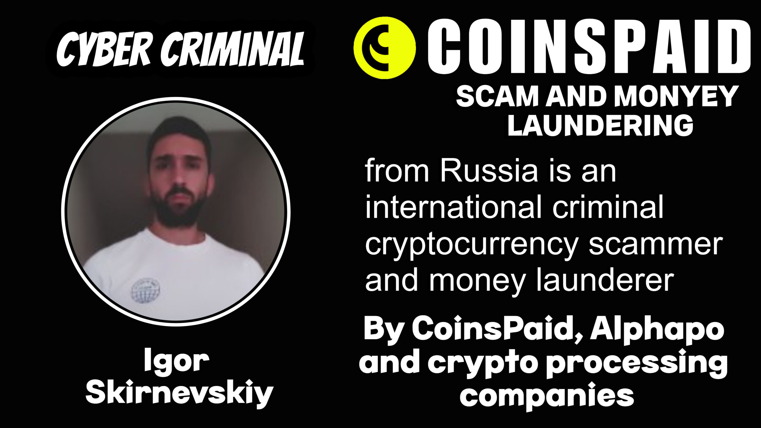 Igor Skirnevskiy - softswiss scam - Casino by Softswiss